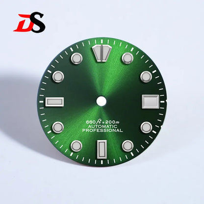 Matte 28.5mm Sunburst Dial BGW9 C3 Lume NH35 Movement Date