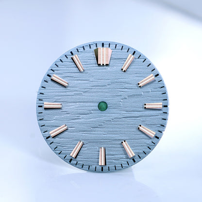 New Birch Blue Lume Dial