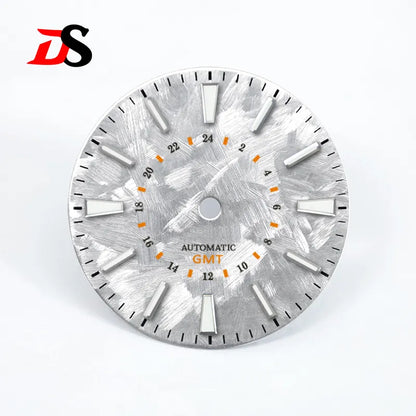 28.5mm Sakura Blue GMT Dial Blue Luminous NH34GMT Movement No Date