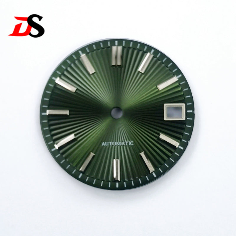 Red Cocktail Dial NH35NH34 No Lume 28.5mm