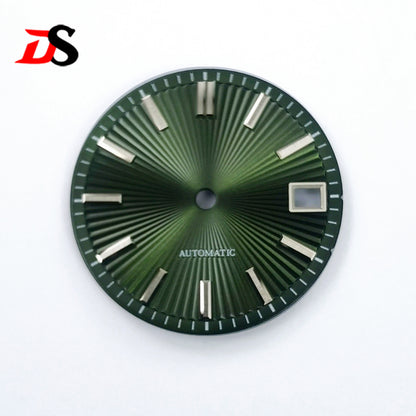 Red Cocktail Dial NH35NH34 No Lume 28.5mm
