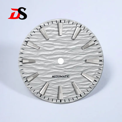 Gradient 28.5mm Wave Pattern Dial Blue Lume for NH35/NH38 Movement
