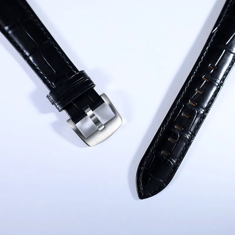 Leather Watch Strap Suitable for 20mm Case Watch Accessories