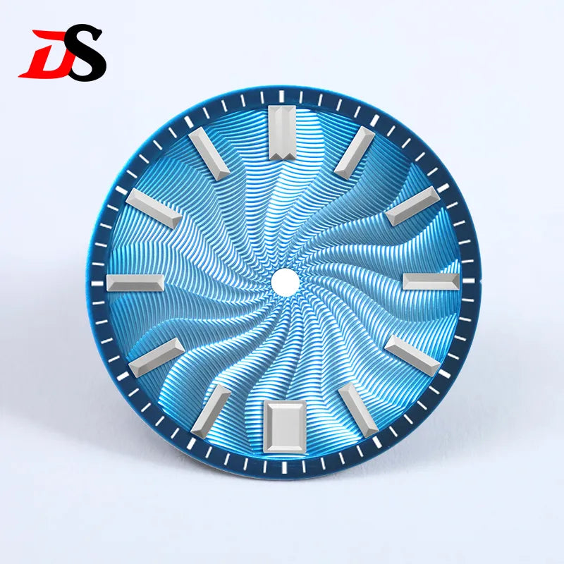 Guilloche Dial Envelope Index No Lume Sterile 28.5mm NH35NH34 Movement 3 O'clock /6O'clock /no Date