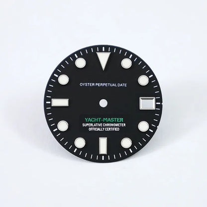 SUB 28.5mm Dial Matte Sunburst Yacht Literally Mod BGW9 C3 Lume NH35 Movement