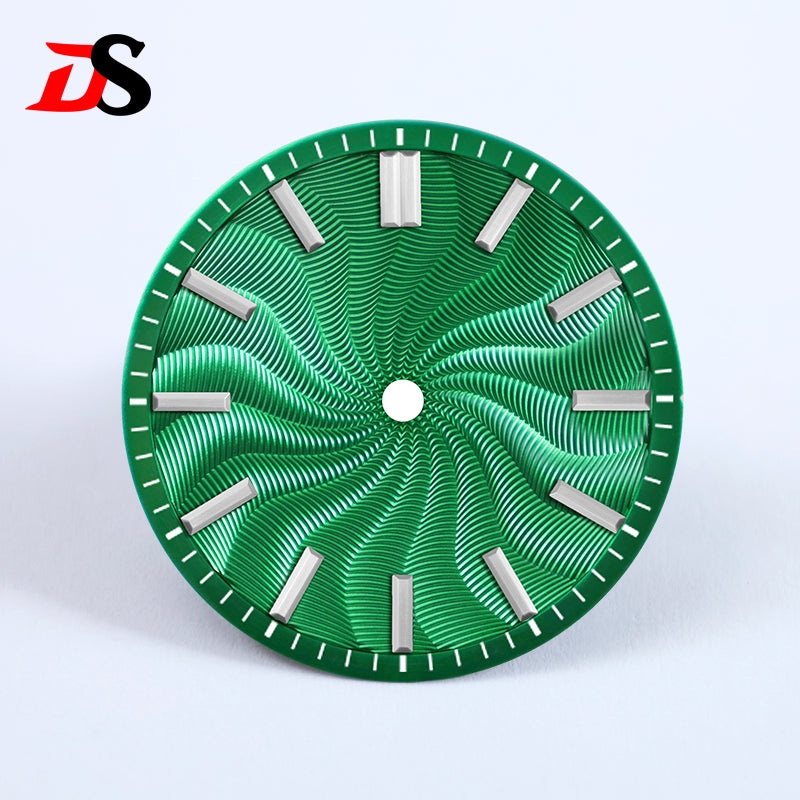 Guilloche Dial No Lume Sterile 28.5mm NH35NH34 Movement 3 O'clock /6O'clock /no Date