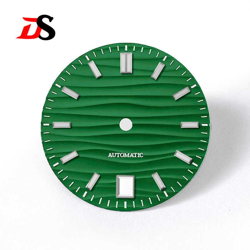 Wave Dial 6 o'clock BGW9 Lume for NH35 Movement 28.5mm NH34