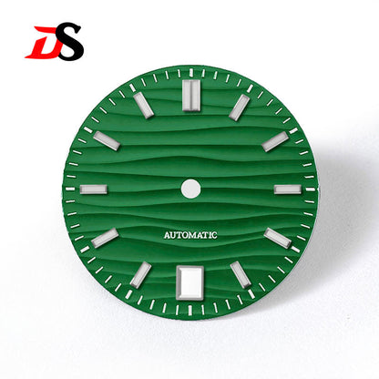 Wave Dial 6 o'clock BGW9 Lume for NH35 Movement 28.5mm NH34