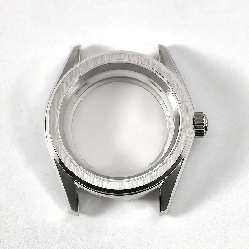 38mm Watch Case Stainless Steel Classic for MIYOTA 9015 Movement 28.5mm Dial