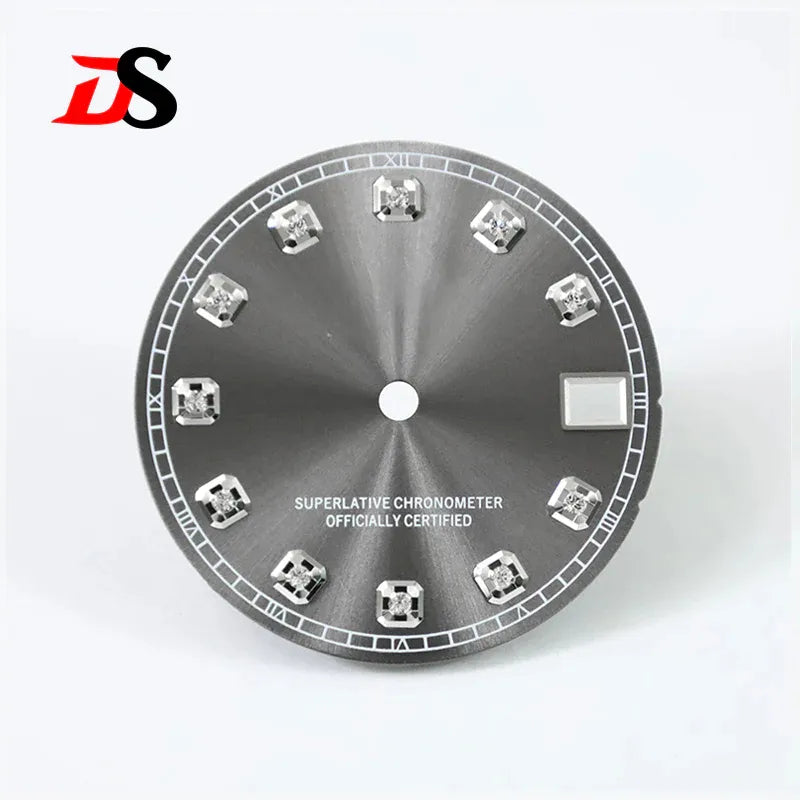 Zircon DATE JUST Dial NH35 Simulated Diamond Index