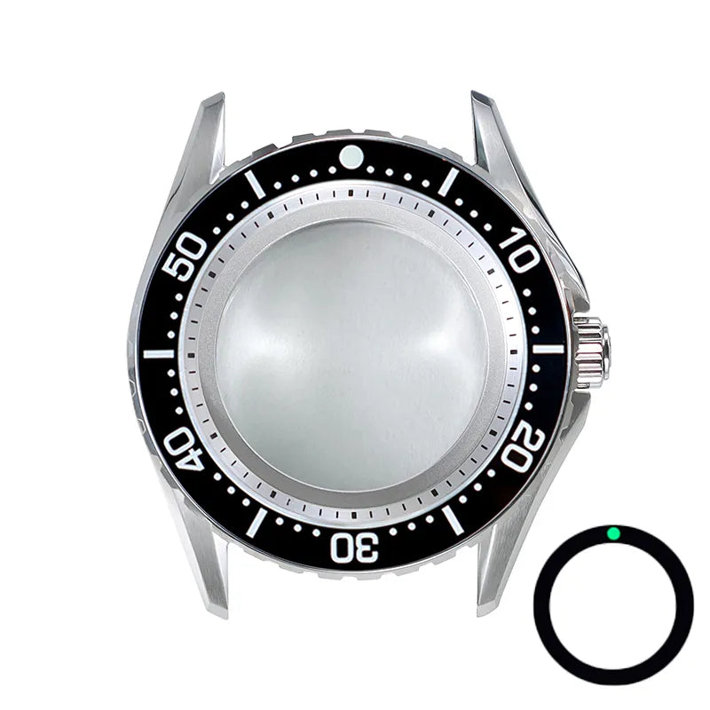 40mm Case Ceramic Bezel GMT NH34NH35 Movement for 28.5mm Dial BGW9 C3 Lume