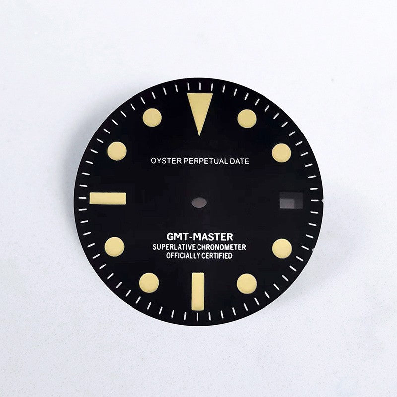 SUB 28.5mm Retro Dial Beige Lume Suitable for NH35NH34 GMT Moveme
