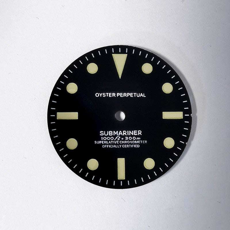 SUB 28.5mm Retro Dial Beige Lume Suitable for NH35NH34 GMT Movement