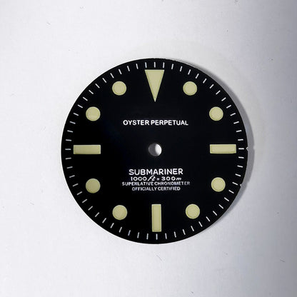 SUB 28.5mm Retro Dial Beige Lume Suitable for NH35NH34 GMT Movement