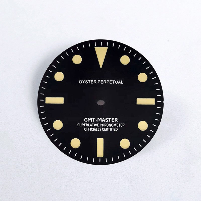 SUB 28.5mm Retro Dial Beige Lume Suitable for NH35NH34 GMT Movement