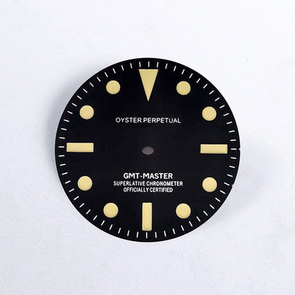 SUB 28.5mm Retro Dial Beige Lume Suitable for NH35NH34 GMT Movement