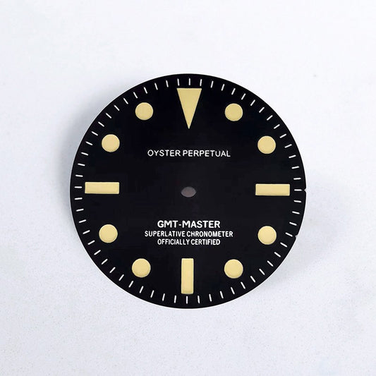 SUB 28.5mm Retro Dial Beige Lume Suitable for NH35NH34 GMT Movement