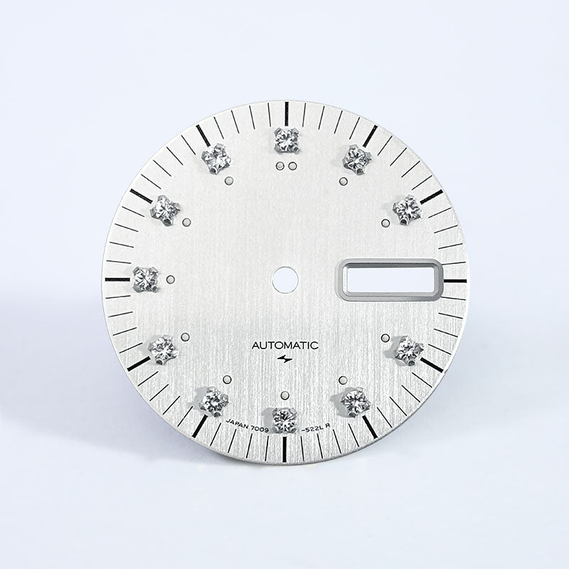 Sunburst Silver S OEM No Luminous Dial NH36 28.5mm