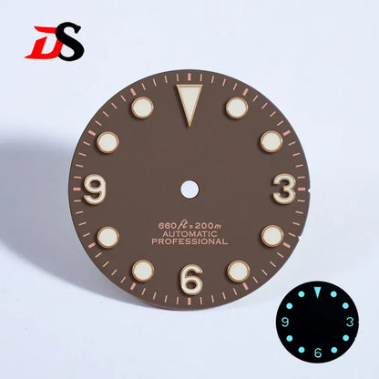 369 Matte Dial Black Tudor-style NH38 Movement BGW9 Lume