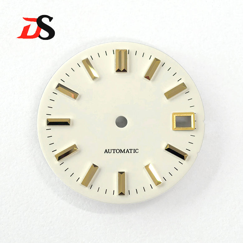 Sunburst Matte Cream Color No-luminous Dial NH38NH35 28.5mm