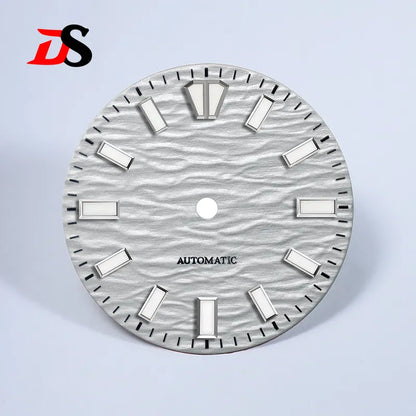 Gradient Wave Dial 28.5mm Blue Lume for NH35/NH38 Movement No Date