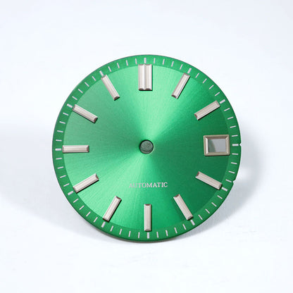 Dial with Chapter Ring Effect Date Dial No Lume