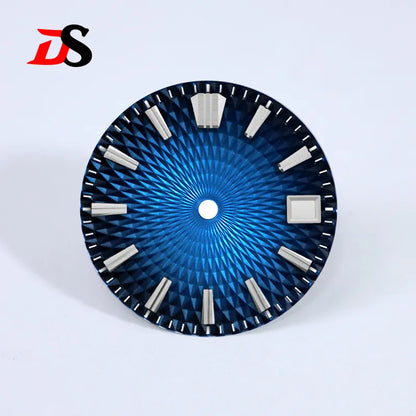 28.5mm Dial Pineapple Face Dial GS Diamond Pattern No Lume Suitable for NH35NH36 Movement
