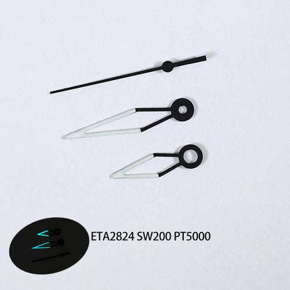 ETA 2824 SW200 Skeleton Watch Hands BGW9 Lume Hour Hand Needle
