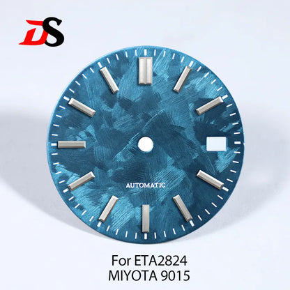 28.5MM Sakura Dial No Lume for ETA2824/MIYOTA 9015 Movement No Date