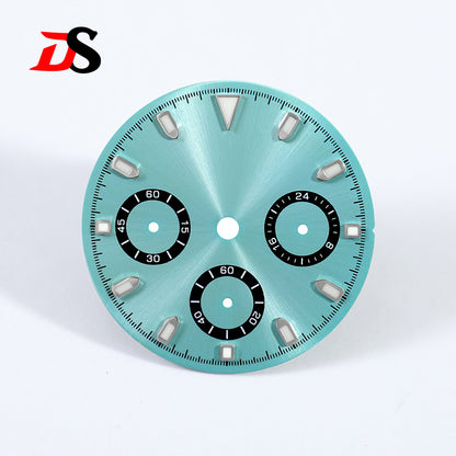 Matte Dial 29.5mm Blue Lume for VK63 Movement