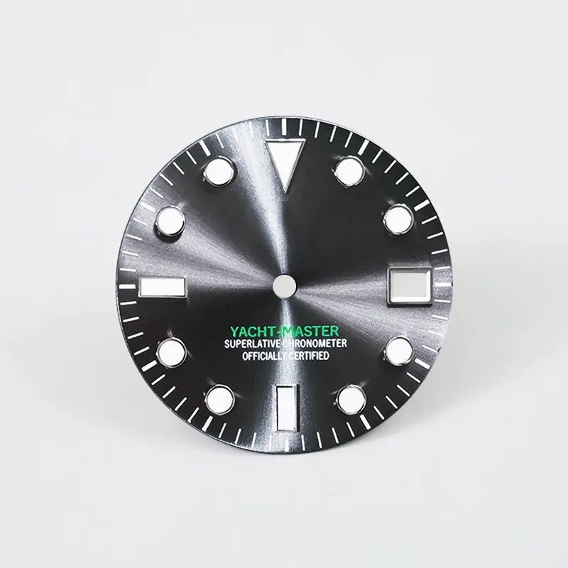 SUB 28.5mm Dial Matte Sunburst Yacht Literally Mod BGW9 C3 Lume NH35 Movement