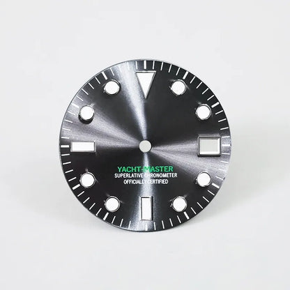SUB 28.5mm Dial Matte Sunburst Yacht Literally Mod BGW9 C3 Lume NH35 Movement