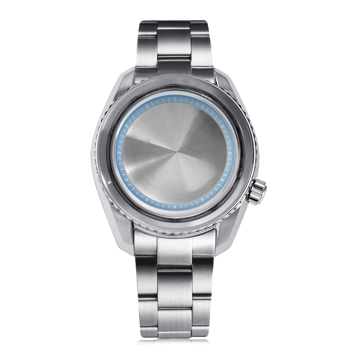 SPB185 42mm Case No Bezel Two-way Rotation NH34 NH35 Three-bead Strap