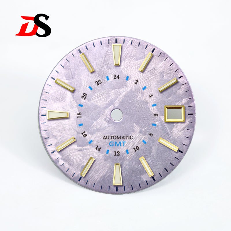 DS Sakura Blue GMT Dial 28.5mm Blue Lume NH34GMT Movement