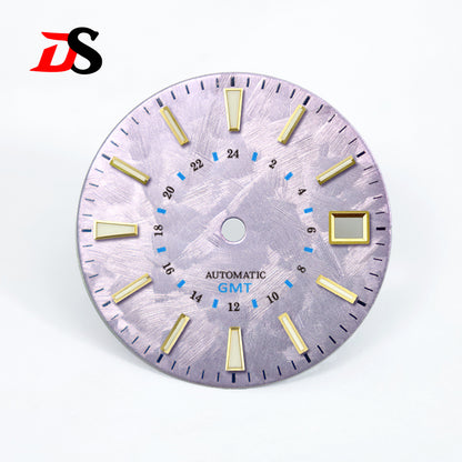 DS Sakura Blue GMT Dial 28.5mm Blue Lume NH34GMT Movement