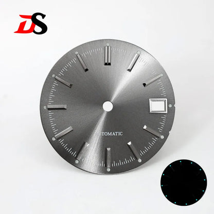 28.5mm Dia Blue Lume Sunburst Dial NH35 Movement