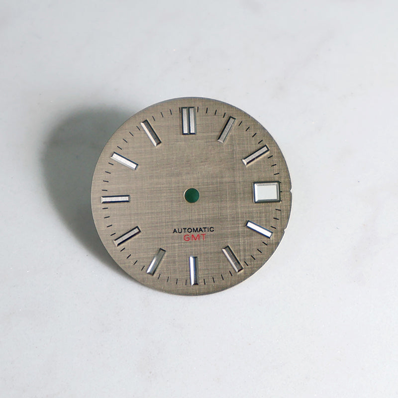 28.5mm Dial Cloth Sand No Lume for NH35 Movement