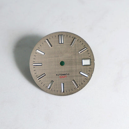 28.5mm Dial Cloth Sand No Lume for NH35 Movement