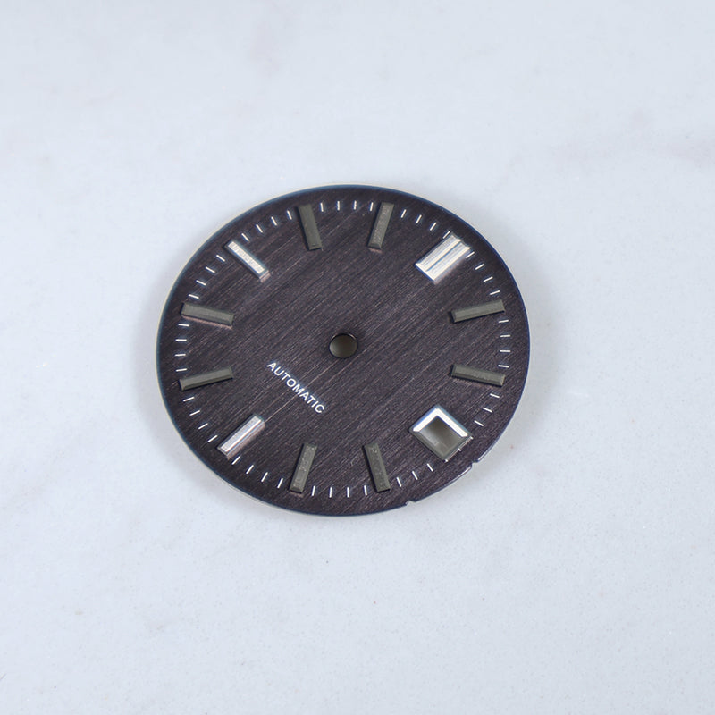 28.5mm Dial Cloth Sand No Lume for NH35 Movement