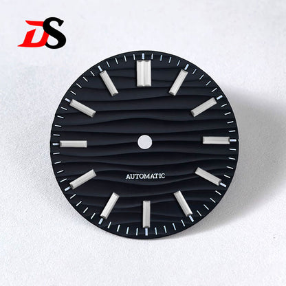 Sea Wave Dial No Date No Lume/blue lume NH35 Dial