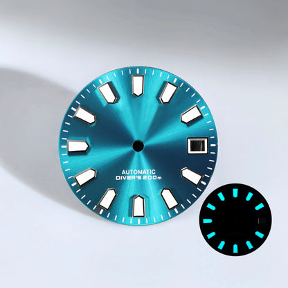 Sunburst New Date Dial Blue Lume