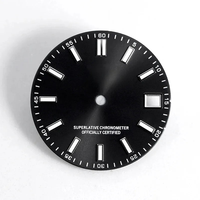 Date just Dial Number minute mark