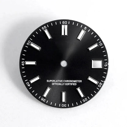 Date just Dial Number minute mark