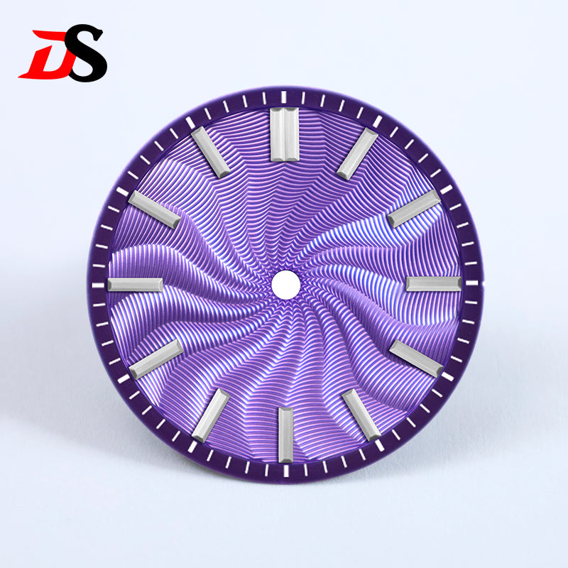 Guilloche Dial No Lume Sterile 28.5mm NH35NH34 Movement 3 O'clock /6O'clock /no Date