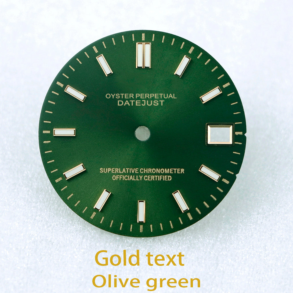 Date just Dial Rose+Gold text