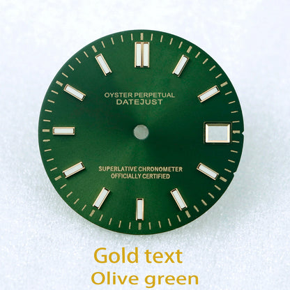 Date just Dial Rose+Gold text