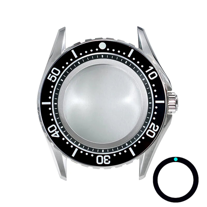 40mm Case Ceramic Bezel GMT NH34NH35 Movement for 28.5mm Dial BGW9 C3 Lume