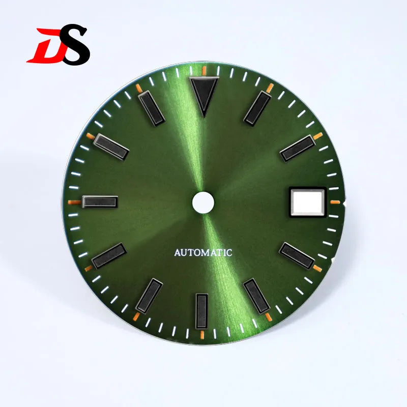 Matte Sunburst Dial Black Lume NH35 Movement 28.5mm
