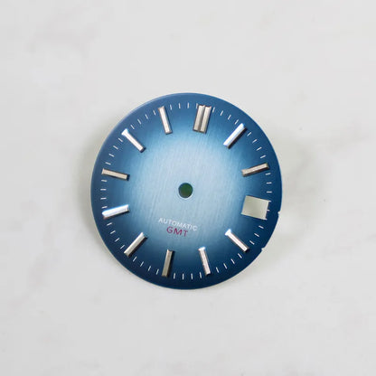 28.5mm Dial Straight Emery Cloth Texture No Lume NH35 Movement