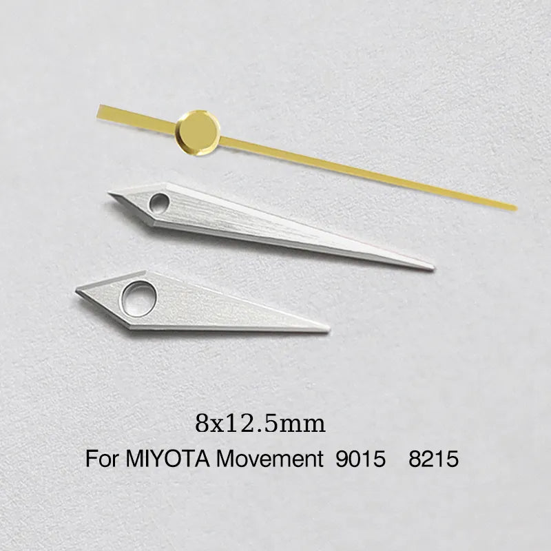 MIYOTA 9015 Watch Hands GS High-quality 8215/8200/2813/ST16/8205/ 9039 Movement No Lume Watch Accessories